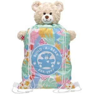 Build-A-Bear Tropical Toy Bear Carrier.  the toy is not included
